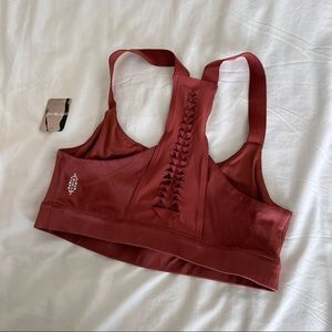 Free People Movement—terracotta bra